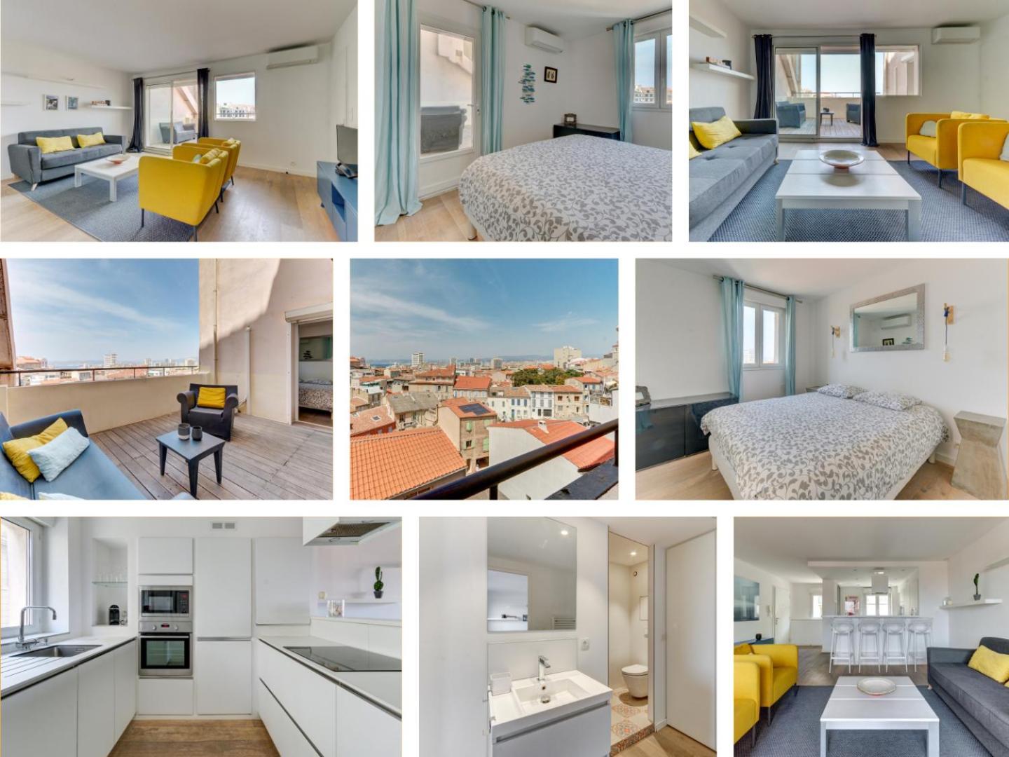 Magnifique T2 - Superbe Terrasse & Climatisation - Les Freres De La Loc' Apartment *